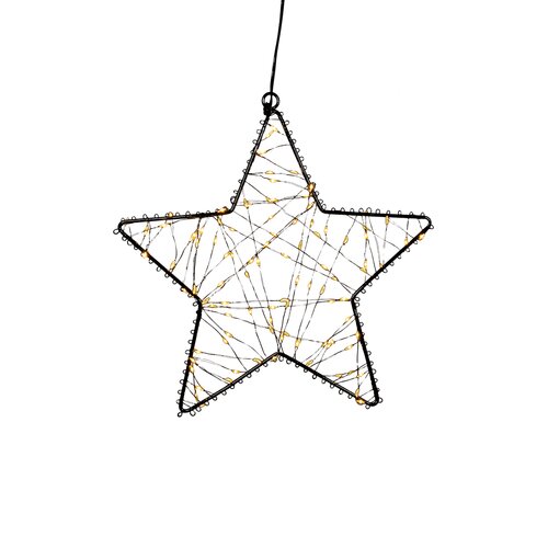 Ster 100led op batterij 26cm cw