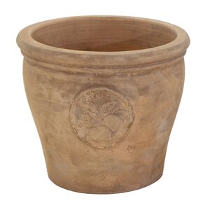 Stevige Bloempot Antiek - Terra Appel - D 28 x H 24 cm - afbeelding 2