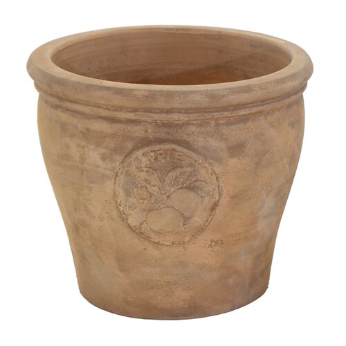 Stevige Bloempot Antiek - Terra Appel - D 37 x H 32 cm - afbeelding 2