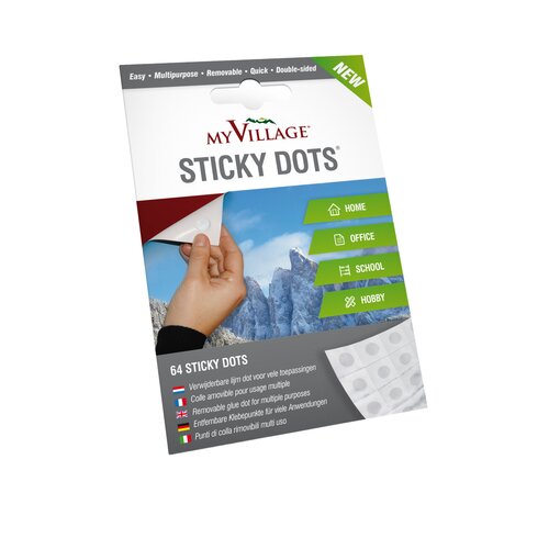 STICKY DOTS 64 STUKS