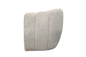 Stoel Helsinki 84 x 73 x 76 cm bouclé beige - afbeelding 3