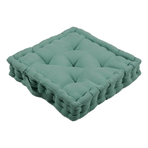 Stoelkussen 40 x 40 x 8 cm Green - afbeelding 1