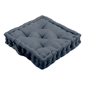 Stoelkussen 40 x 40 x 8 cm Grijs - afbeelding 1