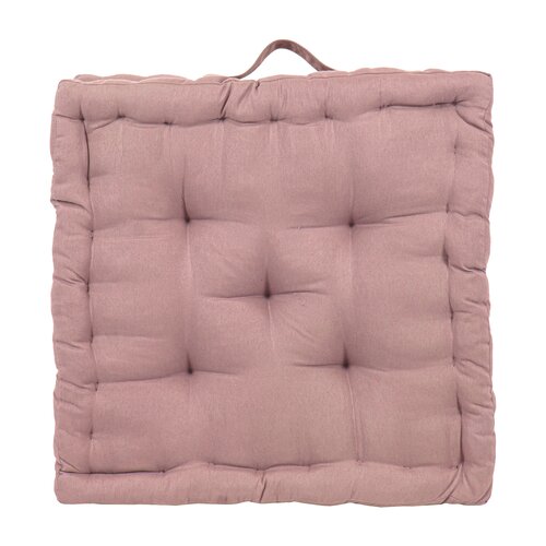 Stoelkussen 40 x 40 x 8 cm Light Pink - afbeelding 2