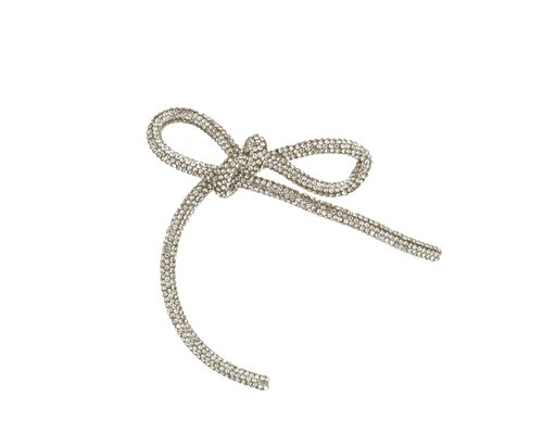 Strik kunststof - L11xB9,5cm Zilver