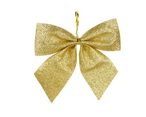 Strik kunststof - L8,5xB9cm Goud 5 stuks - afbeelding 2