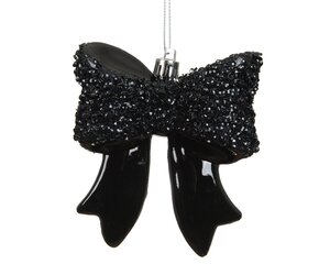 Strik kunststof - L8,7xH9,8cm Zwart - afbeelding 2
