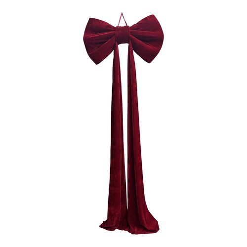 Strik XXL fluweel - B80xH220cm Bordeaux