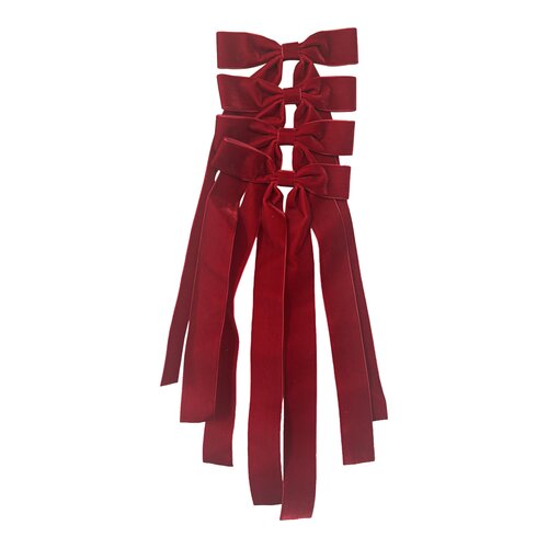 Strikken - L57cm Rood 4 stuks