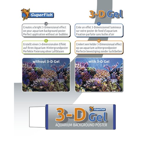 SuperFish 3D Poster Gel
