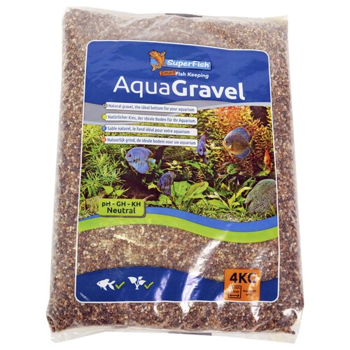 SuperFish Aqua grind donker 1–2 mm 4 kg