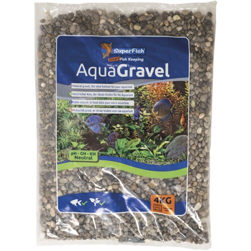 SuperFish Aqua grind vulcano 2–5 mm aquariumgrind 4 kg