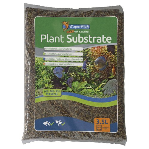 SuperFish Aqua plant substraat voor aquariumplanten 3,5 L