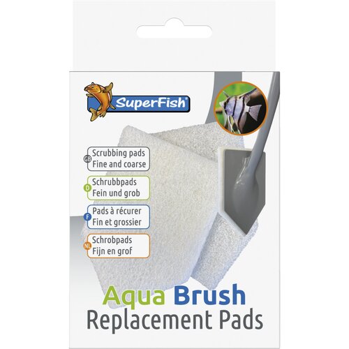 SuperFish AquaBrush Reserve Pads – set van 2