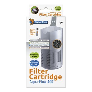SuperFish AquaFlow 400 Crystal Clear Cartridge 1x