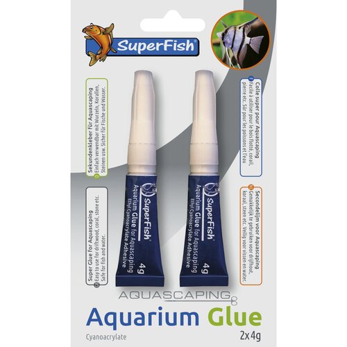 SuperFish Aquariumlijm 2x4 gram Blister