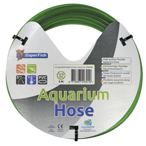 SuperFish Aquariumslang transparant 12/16 mm 5 m