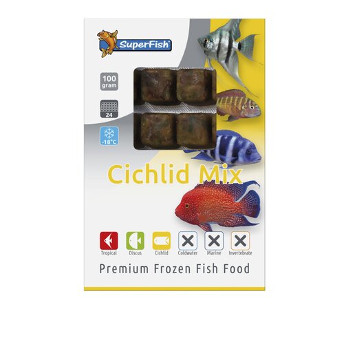 SuperFish Cichlid Mix – 100 gram