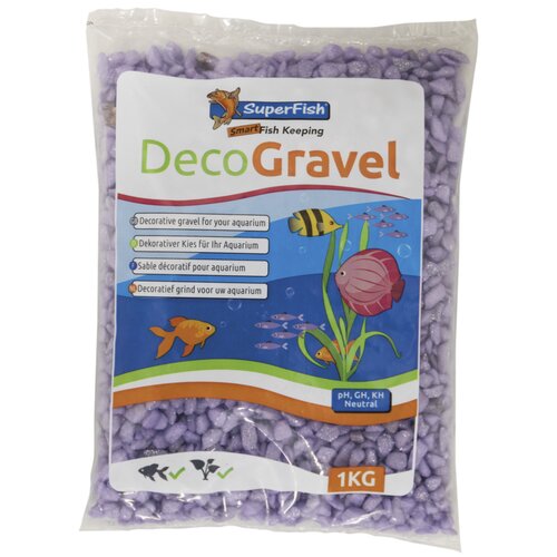 SuperFish Deco grind glamour lila 1 kg