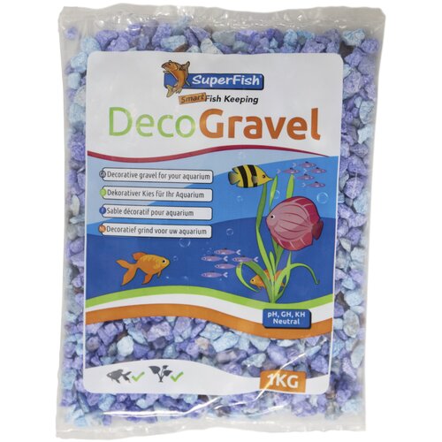 SuperFish Deco grind luxe blauw 0,9 kg