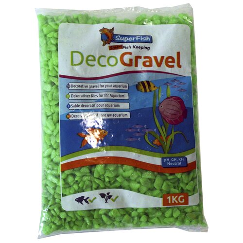 SuperFish Deco grind neon groen 1 kg