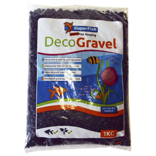 SuperFish Deco grind zwart 1 kg