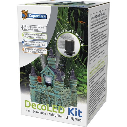 SuperFish Deco LED Set – Kasteel
