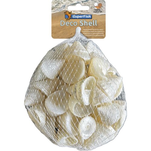SuperFish Deco Schelp Spiraal Wit 200 gram
