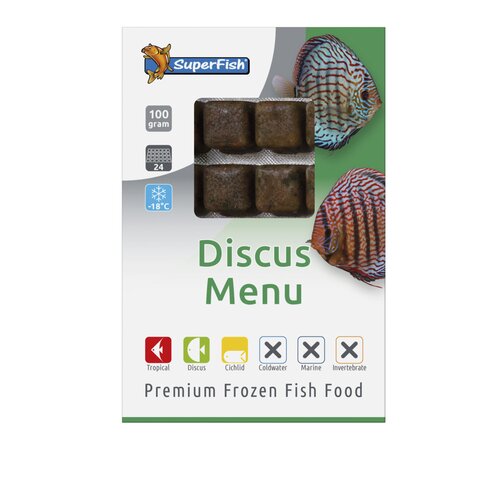 SuperFish Discus Menu – 100 gram