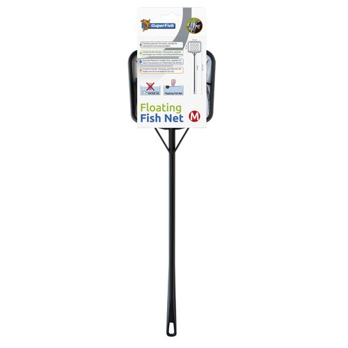 SuperFish Drijvend aquarium schepnetje M