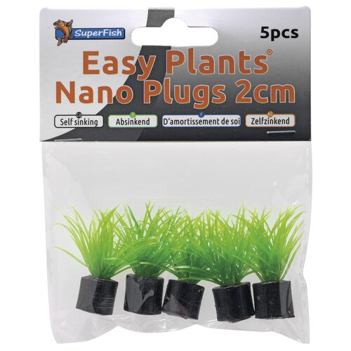 SuperFish Easy Plants Nano Plug 2 cm 5x
