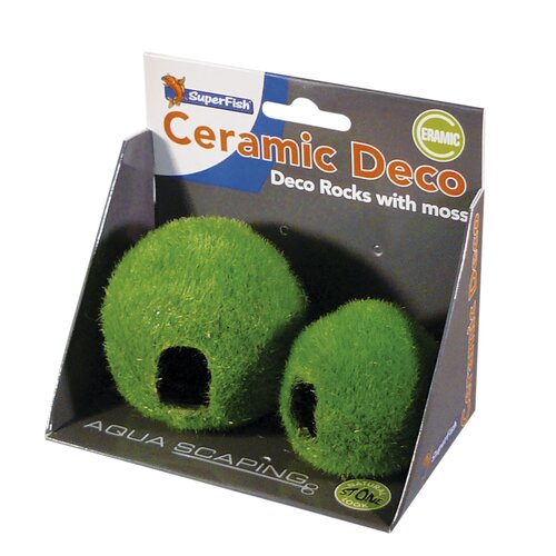 SuperFish Fish Home met Mos – set van 2