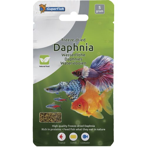 SuperFish Freeze Dried Daphnia – 5 gram