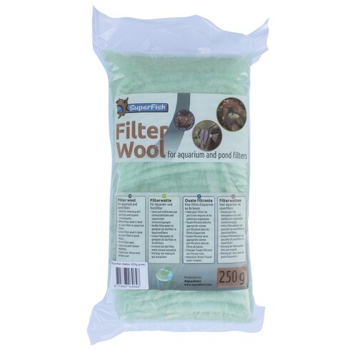 SuperFish Groene filterwatten grof 250 gram