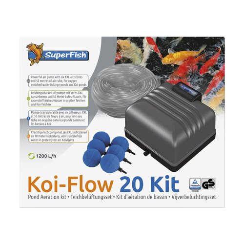 SuperFish Koi Flow 20 Professionele Beluchtingsset