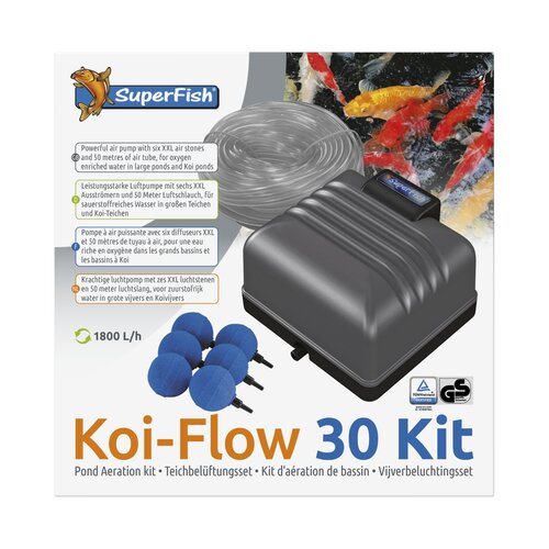 SuperFish Koi Flow 30 Professionele Beluchtingsset