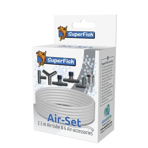 SuperFish Luchtslang en toebehoren complete set