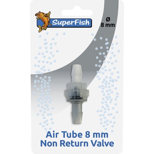 SuperFish Luchtslang Terugslagventiel – 8 mm
