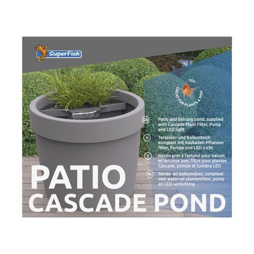 SuperFish Patio Cascade Pond