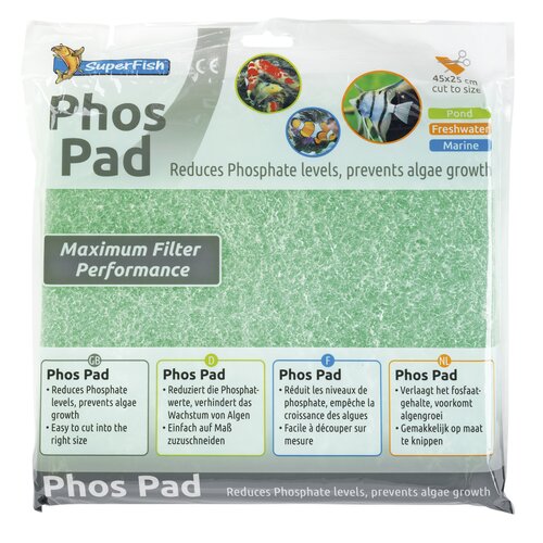 SuperFish Phos filterpad foSuperFishaat 45x25 cm