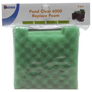 SuperFish PondClear 3000 Filterschuim – set van 3