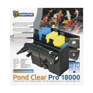 SuperFish PondClear Pro 18000 UVC – 18W