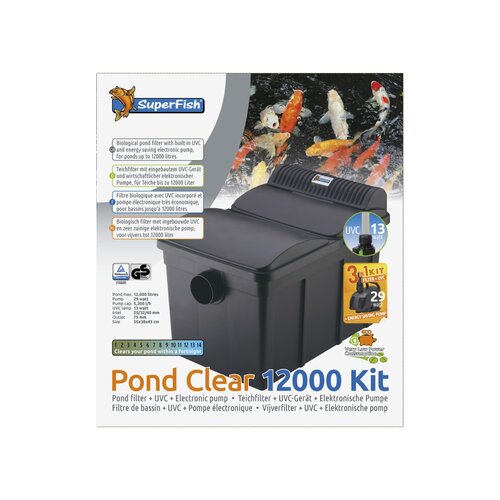 SuperFish PondClear Service Kit – 12000