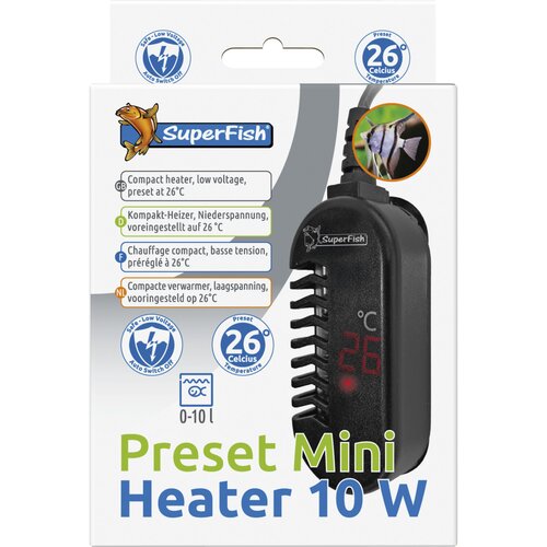 SuperFish Preset Mini Heater – 10 W
