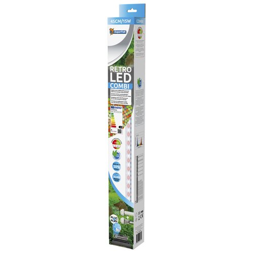 SuperFish Retro LED Combi T8/T5 – 45 cm / 15 W