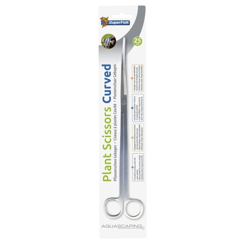 SuperFish RVS Plantenschaar 25 cm Gebogen