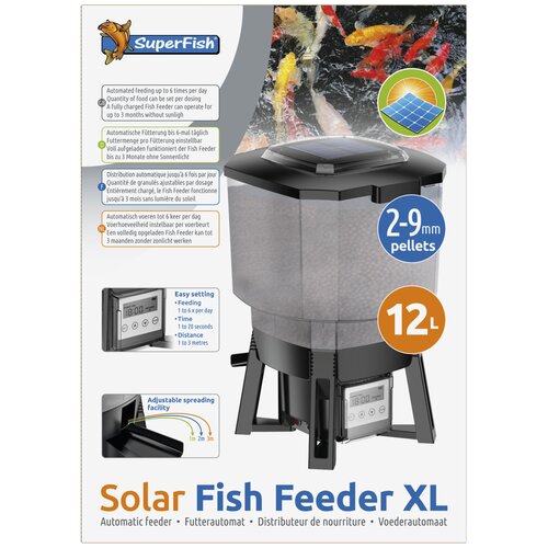 SuperFish Solar Fish Feeder XL