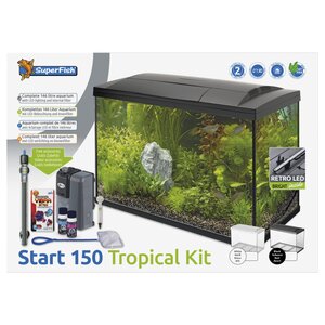 SuperFish Start 150 Tropical Kit Zwart