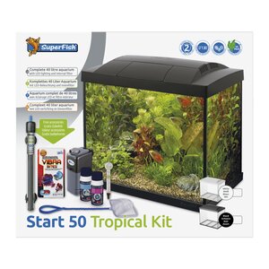 SuperFish Start 50 Tropical Kit Zwart