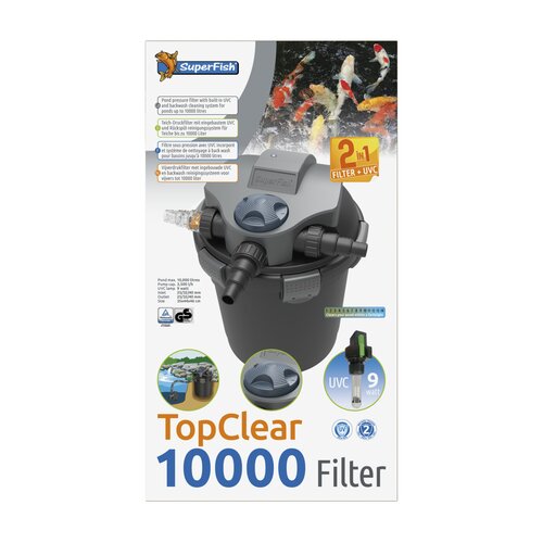 SuperFish TopClear 10000 UVC – 9W
